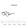 Leopard Vintage Round Reading Glasses With Diopters Anti Blue Light Presbyopic Magnifier 0 To +3.5