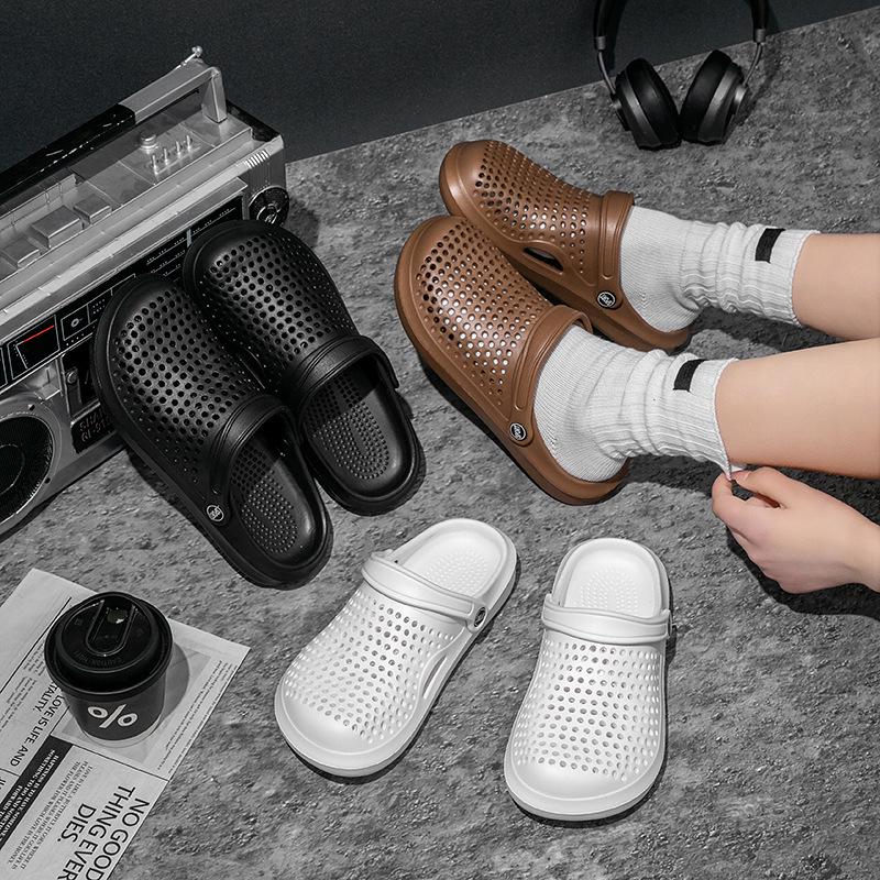 Damen Zehengeschlossene Atmungsaktive Gartenslipper – Neue Mode für Sommer 2025