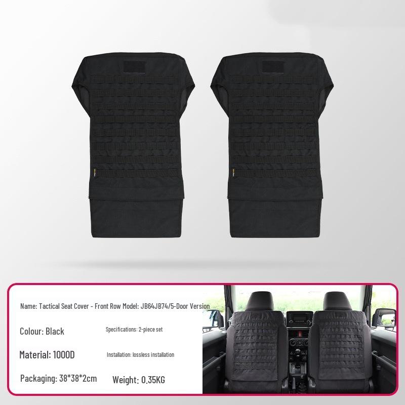 Tactical Seat Covers for 2019+ Jimny 3-Door and 5-Door Off-Road Vehicles