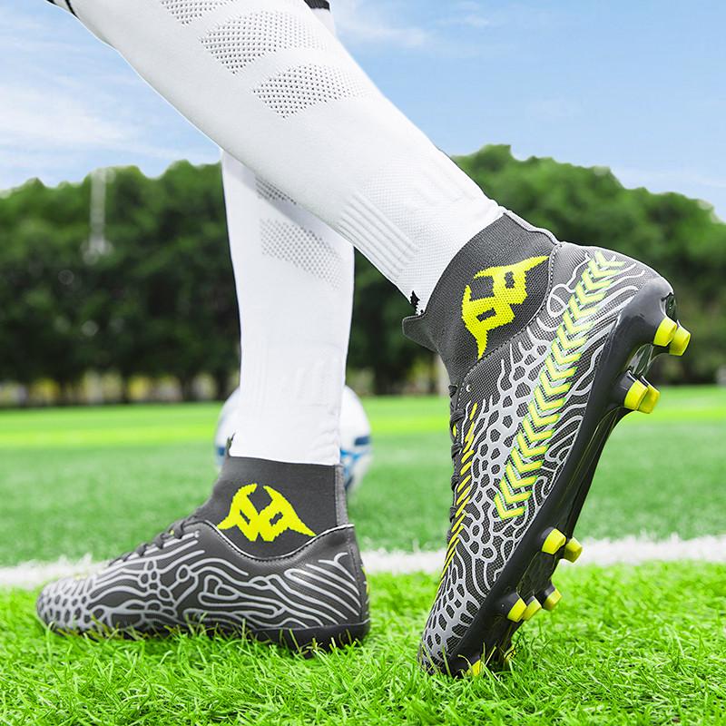 Profession Anti-shock FG Sock Soccer Shoes Men High Quality1