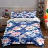 Floral, Vibrant, Circular. Bedding Duvet Cover Sets Duvet Covers Pillowcases Gifts (1 * Duvet Cover 2 * Pillowcases, Without Duvet Insert)