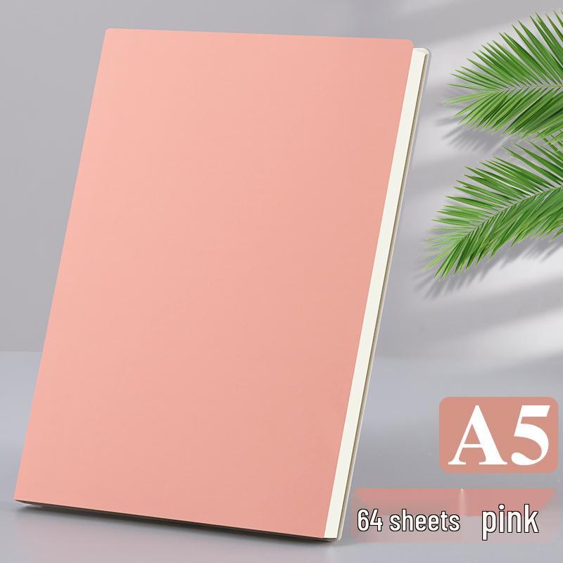 A5 Thickened Notebook - Simple, Retro Design for Students and Business Meetings