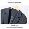 Elegant Customized Plus Size Women's Blazer - Loose Slimming Black Design for Spring/Autumn 2025