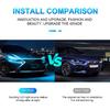 Car Universal Engine Hood Guide Decorative Light Bar 150cm Flexible DRL LED Strip Daytime Running Light Waterproof LED