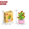 Succulent Bonsai Building Block Flowers - Compatible with Lego, Small Particle Assembly Toys for Girls