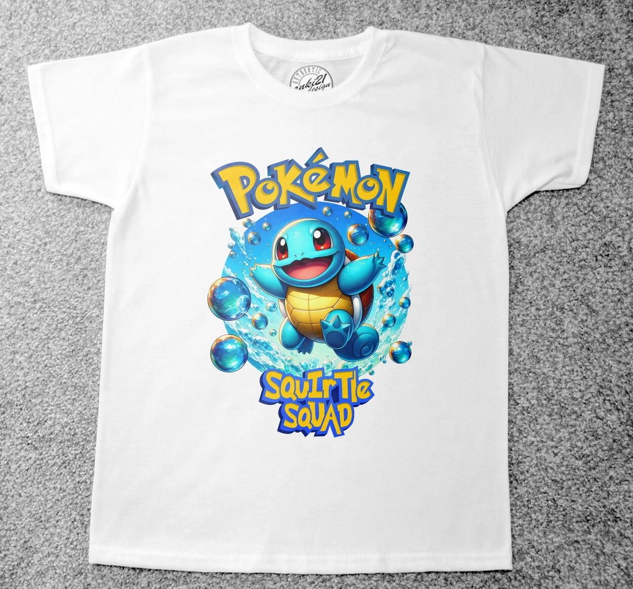 Pokemon Squirtle 001 Childrens/Kids t-shirts 140