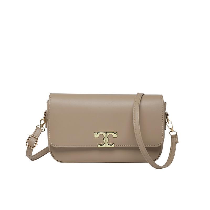 French niche bag women's 2025 autumn and winter new trendy fashion temperament shoulder small square bag retro simple messenger bag