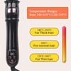 Professional-Grade Auto-Rotating Rapid Heating Ceramic Glazed Curling Iron with Digital LCD Display
