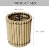 New Bamboo Lampshade Pendant Light Covers Accessories Decorative Hanging Small Bedroom