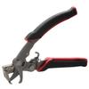 Car Panel Trim Removal Tool Stainless Steel Clip Extractor With Red Black Grip For Door Trunk Undercarriage Fastener Pliers Kit