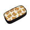 Cute Rilakkumas Bear Pencil Cases Creative Pen Bag Student Large Storage School Supplies Gift Pencil Box