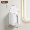 Modern Plastic Wallmounted Tissue Box With No Drilling For Bathroom And Living Room Storage