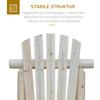 Outdoor Classic Wooden Adirondack Deck Outdoor Patio Lounge Chair with Ergonomic Design Fir Wood Frame, Natural Wood