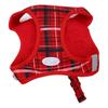 Dog Harness Collar and Leash Set Breathable Soft Puppy Vest Harness Leash Set for Outdoor Walking Running L