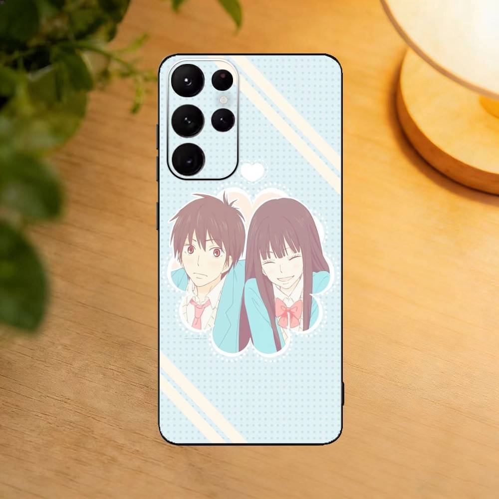 K-Kimi Ni Todoke S-Sawako Phone Case For Samsung S25,24,23,22,30,21,10,9,Ultra,Plus,Lite Soft Black Case