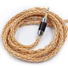 KZ Gold Silver and Copper Mixed (784 Cores) Upgrade Cable, HiFi Audio 0.75MM 2PIN Replacement IEM Earbuds Wire Compatible with C PIN Headphone