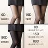 Ultra-thin Black Pantyhose for Women, Anti-snag, Durable, High-transparency, Sexy Black Stockings, Non-slip Leggings