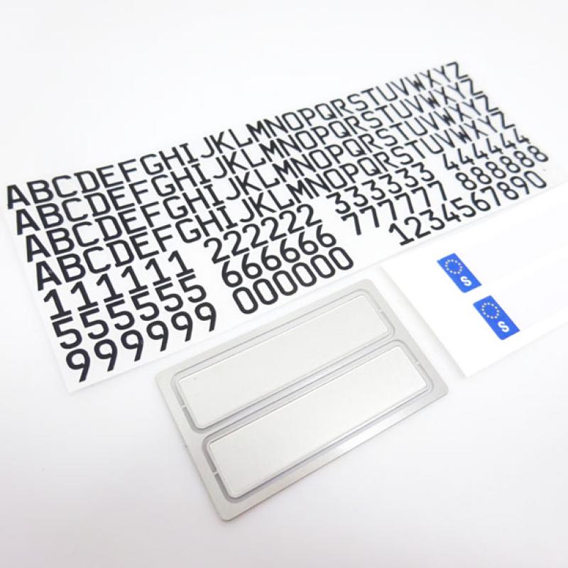 

Модель номерного знака для 1/14 Tamiya RC Truck Trailer Tipper Scania MAN Benz Actros Volvo Control Toy PACKAGE