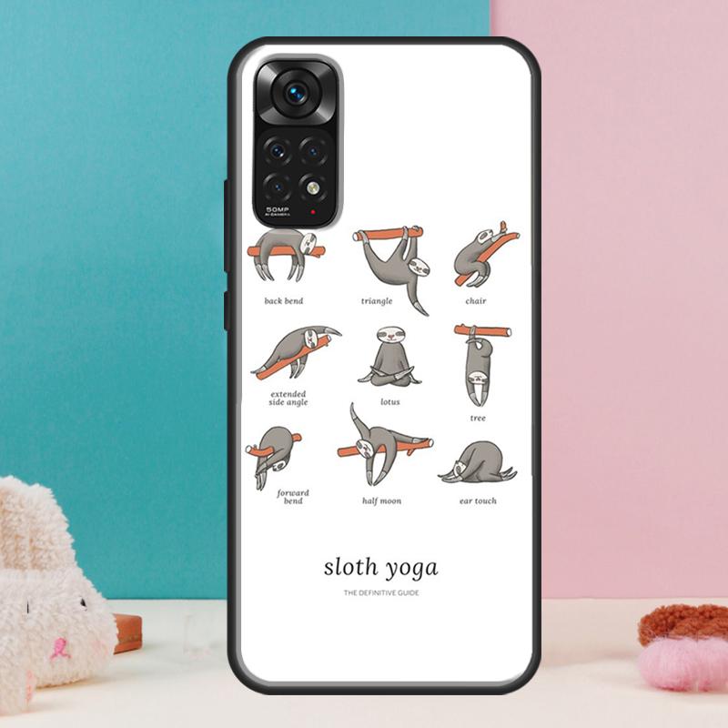 Sloth Cute Animal Case For Xiaomi Redmi Note 14 12 11 9 10 13 Pro 9S 10S 11S 12S Redmi 13C 10C 12C 14C Cover