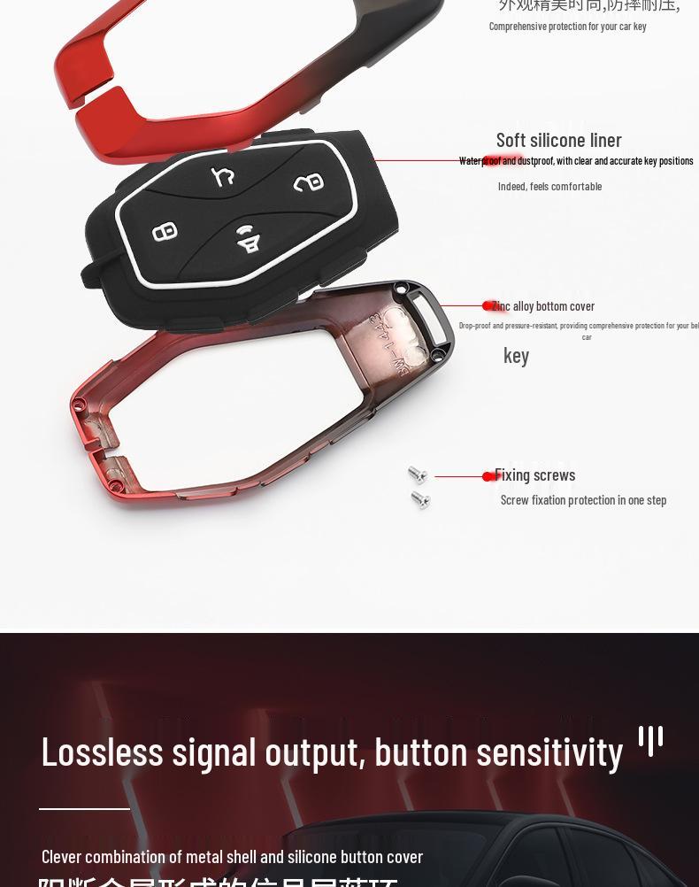 ARCFOX Alpha S/T 2021 Key Case Shell for Men