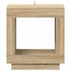 Side Table Sonoma Oak 60 x 40 x 65 cm Particleboard