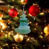 2D Sea Glass Christmas Tree Advent Calendar Christmas Advent Calendar Acrylic Advent Calendars Pendant Home Decorations 2025