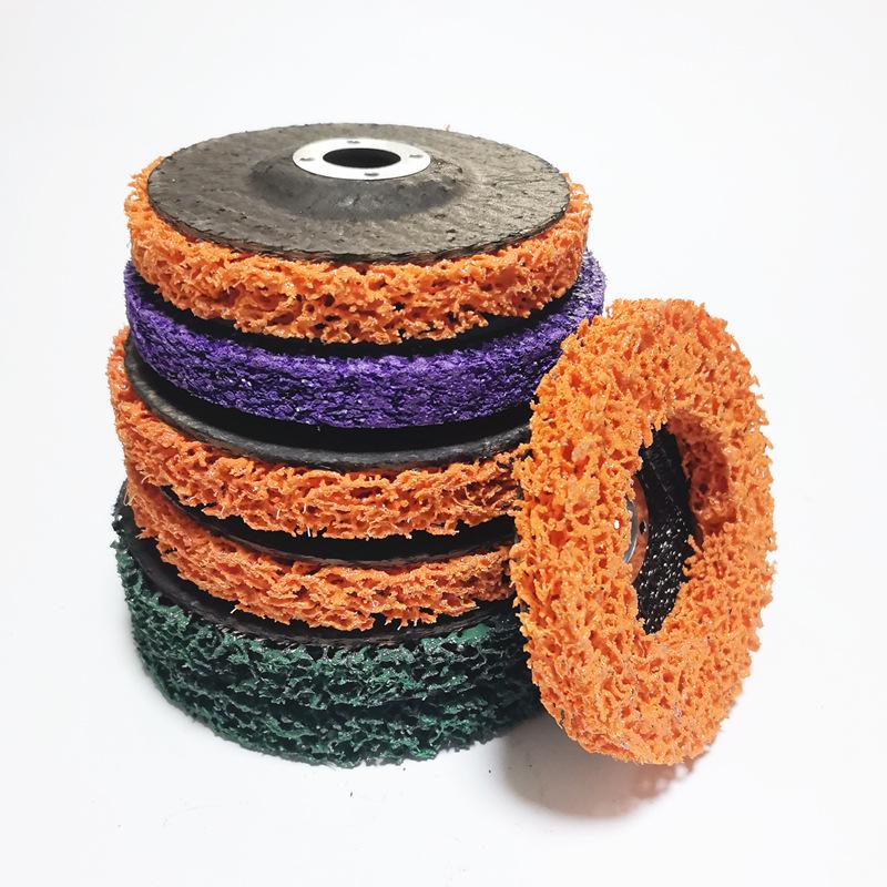 

Black Diamond Stainless Steel & Nylon Polishing Pad - Metal, Paint, Wood, and Rust Removal Black Diamond 50x10