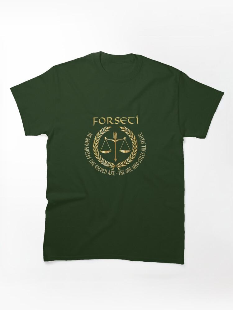 Golden Axe Forseti, Norse God of Justice Classic T-Shirt