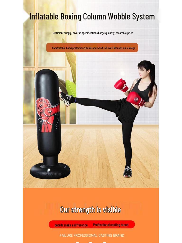 Popular Tumbler de Boxeo Inflable de 1.6m - Personalizable y Recogida Propia Disponible