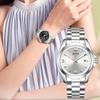 Famale Women Men Watches Luxury Fashion Ladies Quartz Watch 41mm Waterproof Stainless Steel Wristwatch Girlfriend Couple Gift