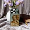 S-Sandro B-Botticelli R-Renaissance Phone Case For iPhone17,16,15,14,13,12,11 Plus,Pro Max Black Candy Silver Plated Cover