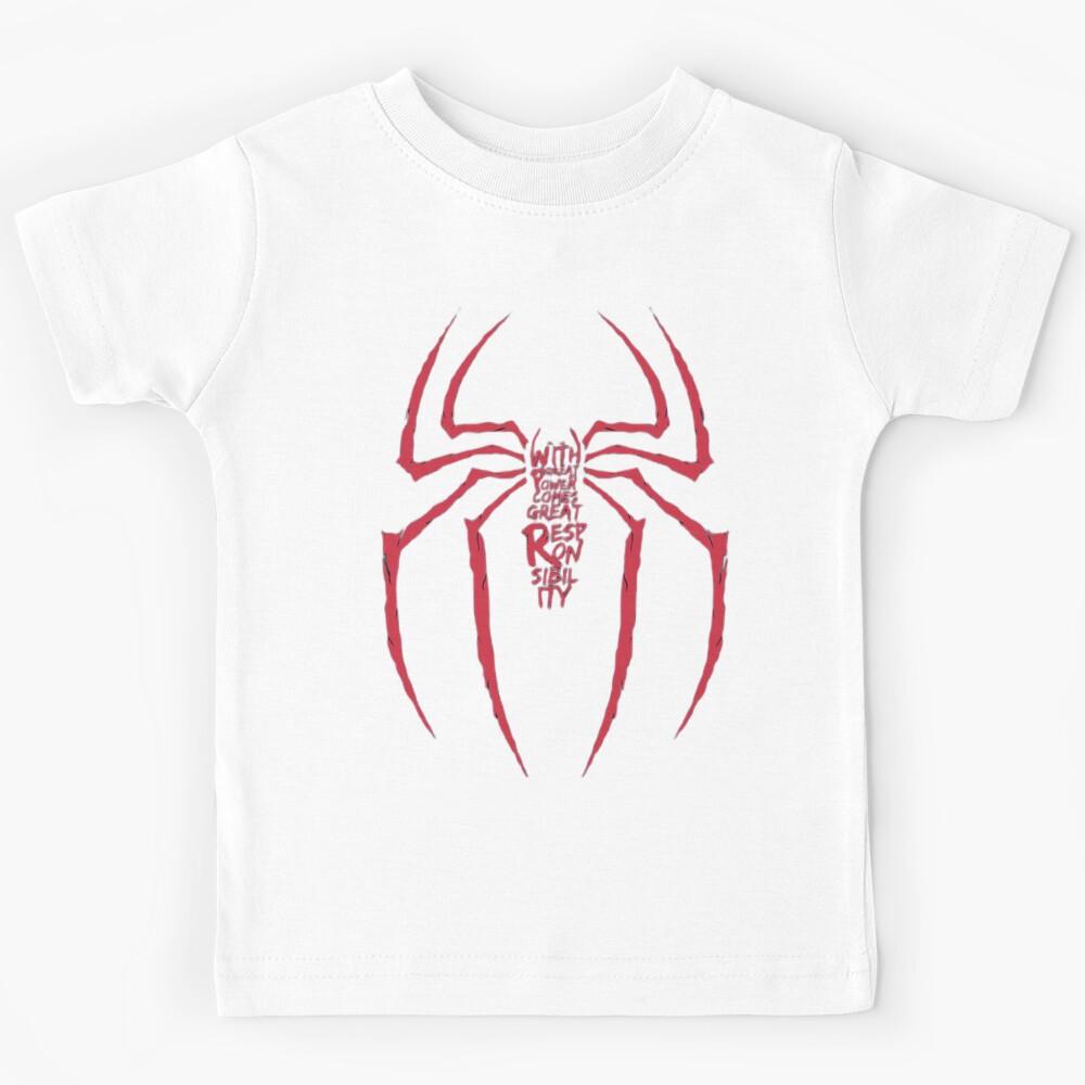 Spider Design Kids T-Shirt 150