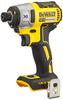 DEWALT Cordless Impact Driver Power Tool Drilling Tightening Tool 3 Levels Speed Adjustment Brushless Motor Screw Tightening 18V DCF887N