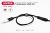 Kabel Unitek Y-C457GBK Przedłużacz USB 3.0 AM-AF 1,0m