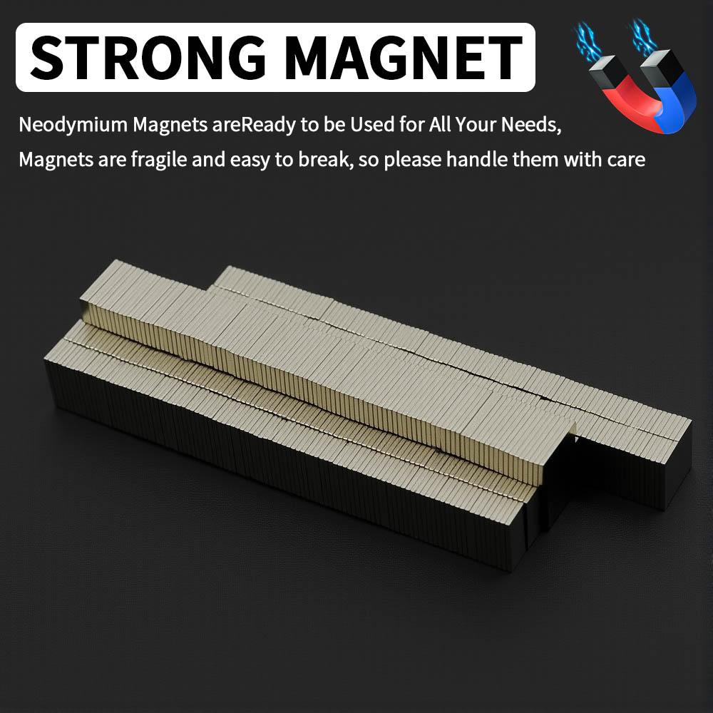 10x5x1mm Starker Neodym-Magnet N35 NdFeB Permanentmagnet Block Superstarke Kühlschrankmagnete DIY