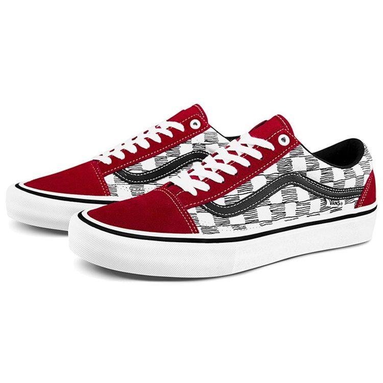 Vans Old Skool Red/Black/White VN0A45JC2LZ