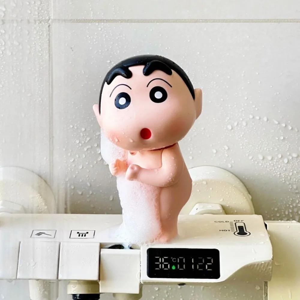 Crayon Shin-chan figure Himan figure ornament desktop Nohara Shinosuke model doll bathing Shin-chan GK