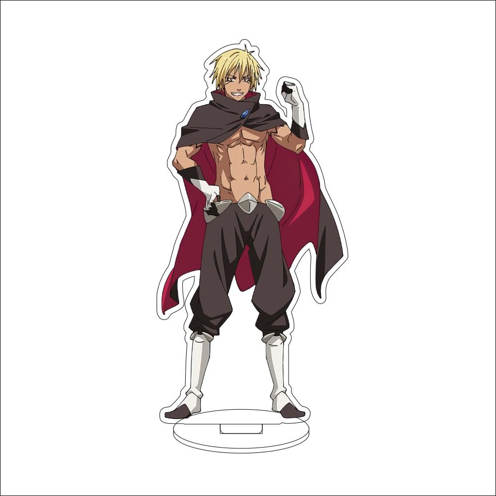 16CM Anime Cosplay Acrylic Stand Ornaments Rimuru Tempest Diablo Veldla Tempest shuna Shizue Izawa Figure Stand Halloween Gifts