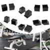 2 Stück Endkappe Quadratische Endabdeckung Fitnessgeräte Hohe Festigkeit AntiRutsch Fuß