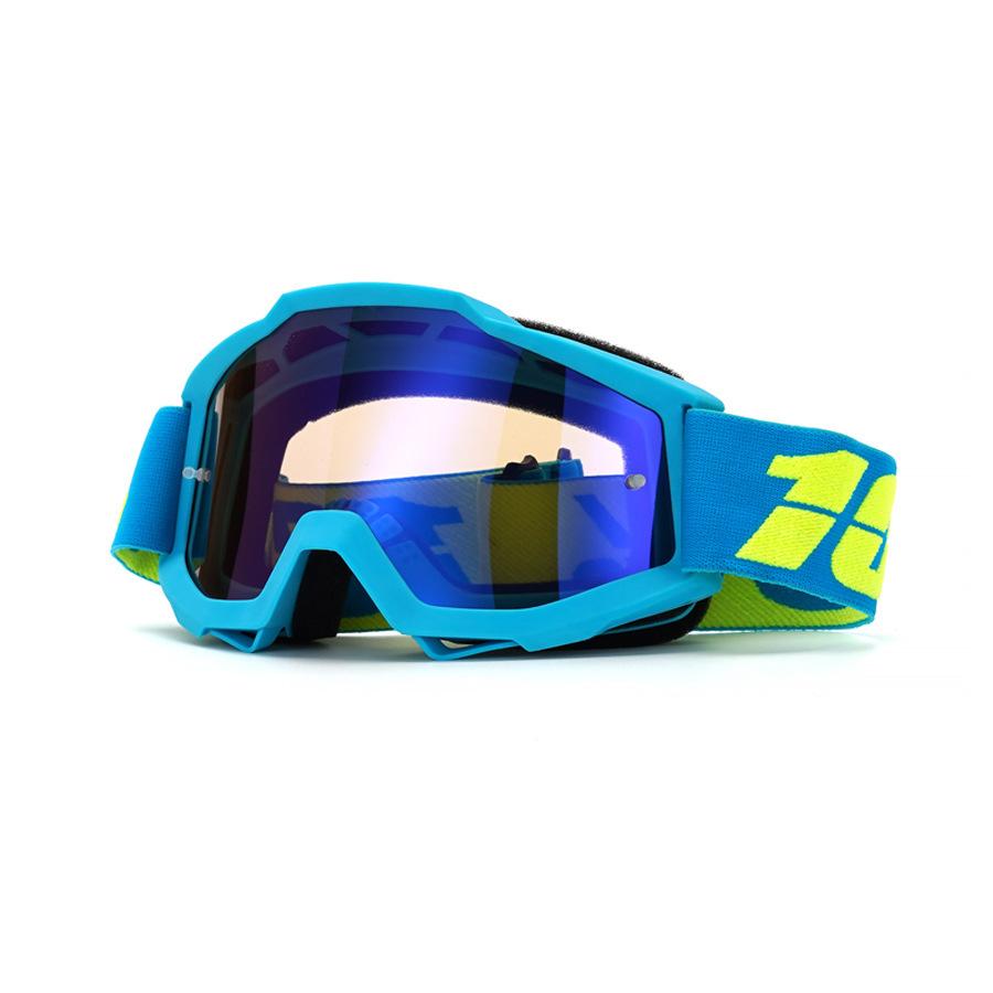 100%100% Motorcycle Off-Road Goggles Outdoor Riding Windproof and Sandproof Protective Glasses Riding Eyewear