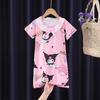 Kinder 3-8 Jahre Nachtwäsche Sommer Mädchen Prinzessinnenstil Nachthemd Cartoon Dünn Mode Niedlich Bequem Kleid
