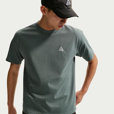 Nike ACG T Shirts Men s Mineral Slate Crew Neck Moderate XL