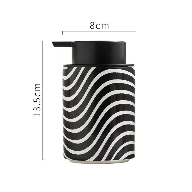 

Керамическая бутылка для жидкого мыла Дозатор для мыла Контейнер для мыла Насос для мыла Дозатор для мыла Заправляемая бутылка для мыла D