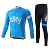Spring and Autumn Men's Long Sleeve Cycling Suit Breathable Quick-drying Cycling Suit