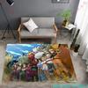 Creative 3D Carpet Akatsuki Naruto Sasuke Anime Print Living Room Bedroom Decoration Rug Children Anti Slip Crawling Mat