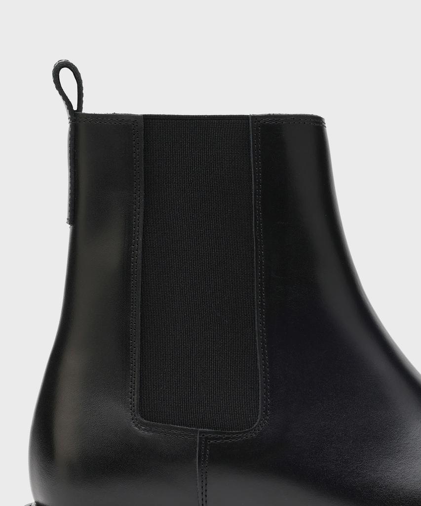 Firenze Atelier [Vibram] Round Toe Basic Chelsea Boots 9703 [Fg Black]