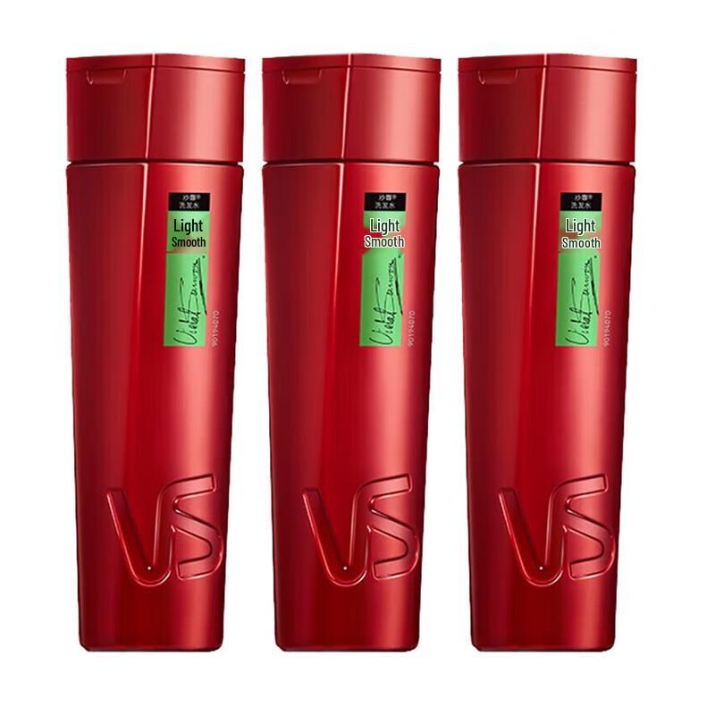 VS Sassoon Clear Smooth & Refreshing Shampoo - 200g x 3 Pack