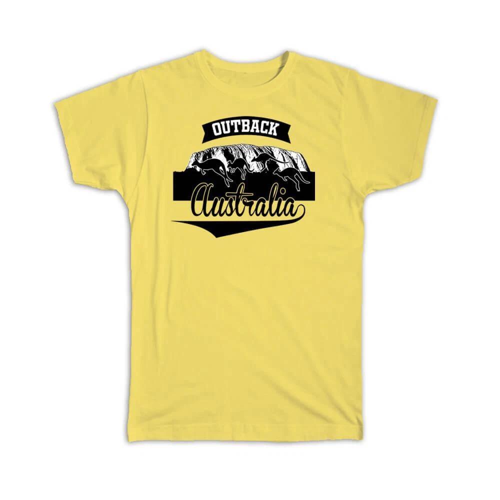 Gift T-Shirt : Outback Australia Kangaroo Wildlife Travel Souvenir M