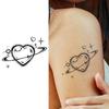 1 Sheet Graffiti Anchor Compass Temporary Tattoos For Adults Hands Necks Ankle, Fake Tattoo Stickers Waterproof Realistic Tatoos