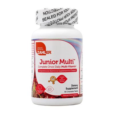 Junior Multi Complete Once-Daily Multi-Vitamin Natural Cherry Flavor, 90 Chewable Tablets